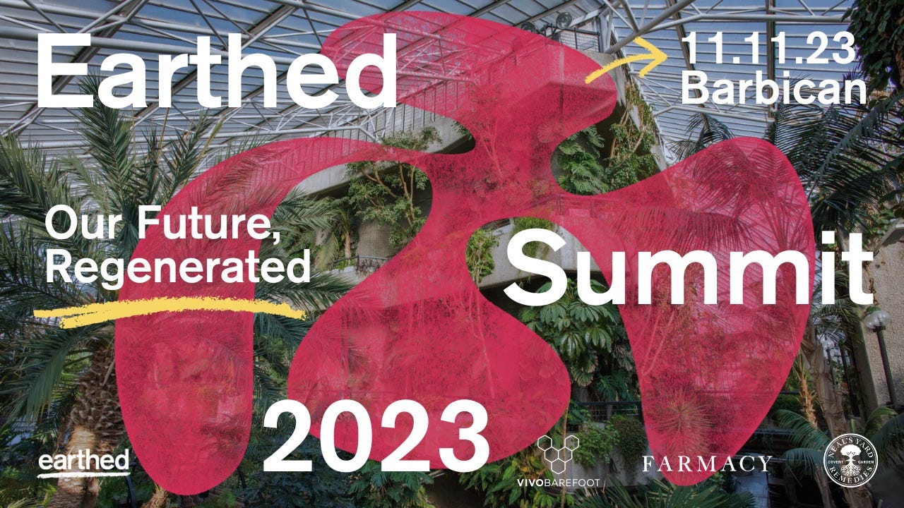 Earthed Summit 2023 | Our Future, Regenerated | Get Your Tickets