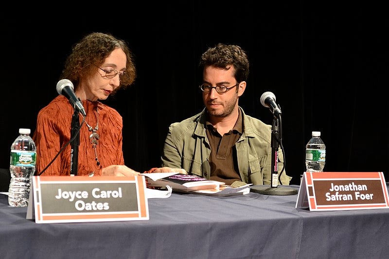 File:Joyce Carol Oates, Jonathan Safran Foer (6160538473).jpg