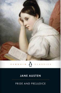 Image of a woman with an open book, looking away