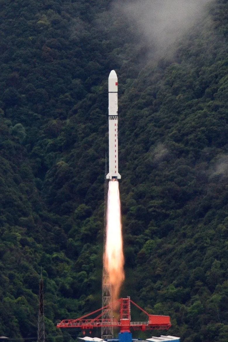 The Long March 2D Y103 lifting off from Xichang  Satellite Launch Center with Yaogan-42B.