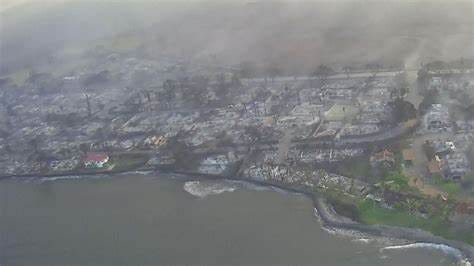 Hawaii wildfires in pictures: Images show devastation on island of Maui ...