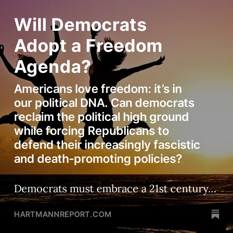 Will Democrats Adopt a Freedom Agenda?