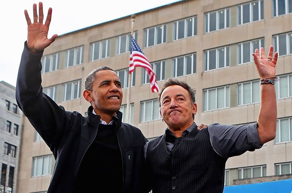 bruce springsteen barack obama farewell