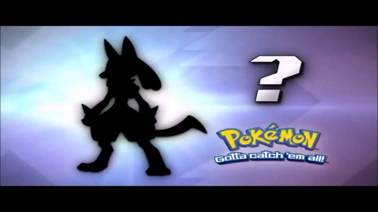 Who's That Pokémon? Lucario Pokémon XY - YouTube