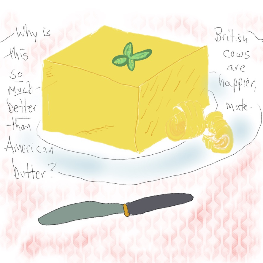 English butter