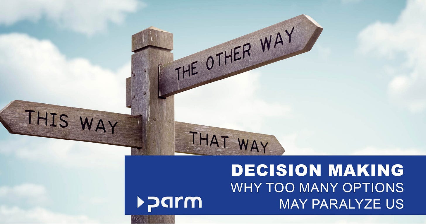 The Paradox of Decision Making | Parm AG