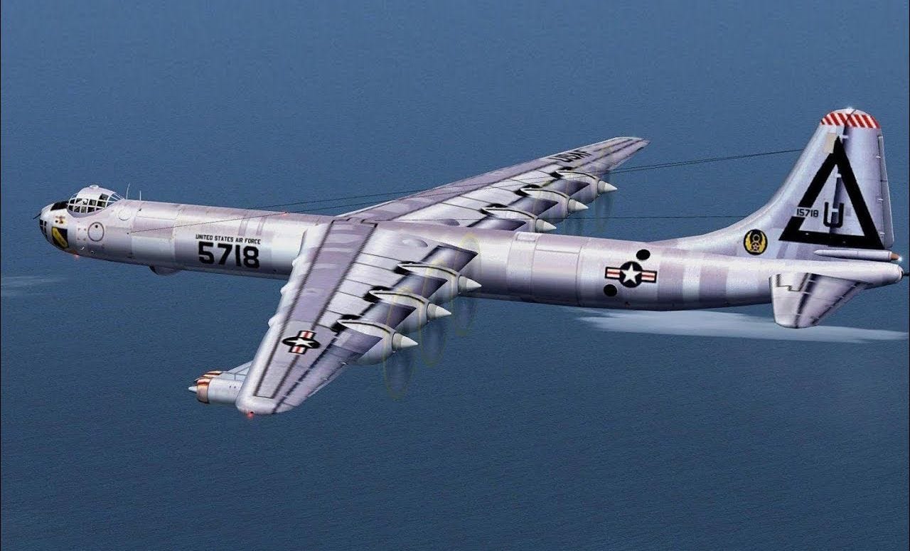 Convair B-36 Peacemaker | Aircraft, Strategic air command, Vintage aircraft