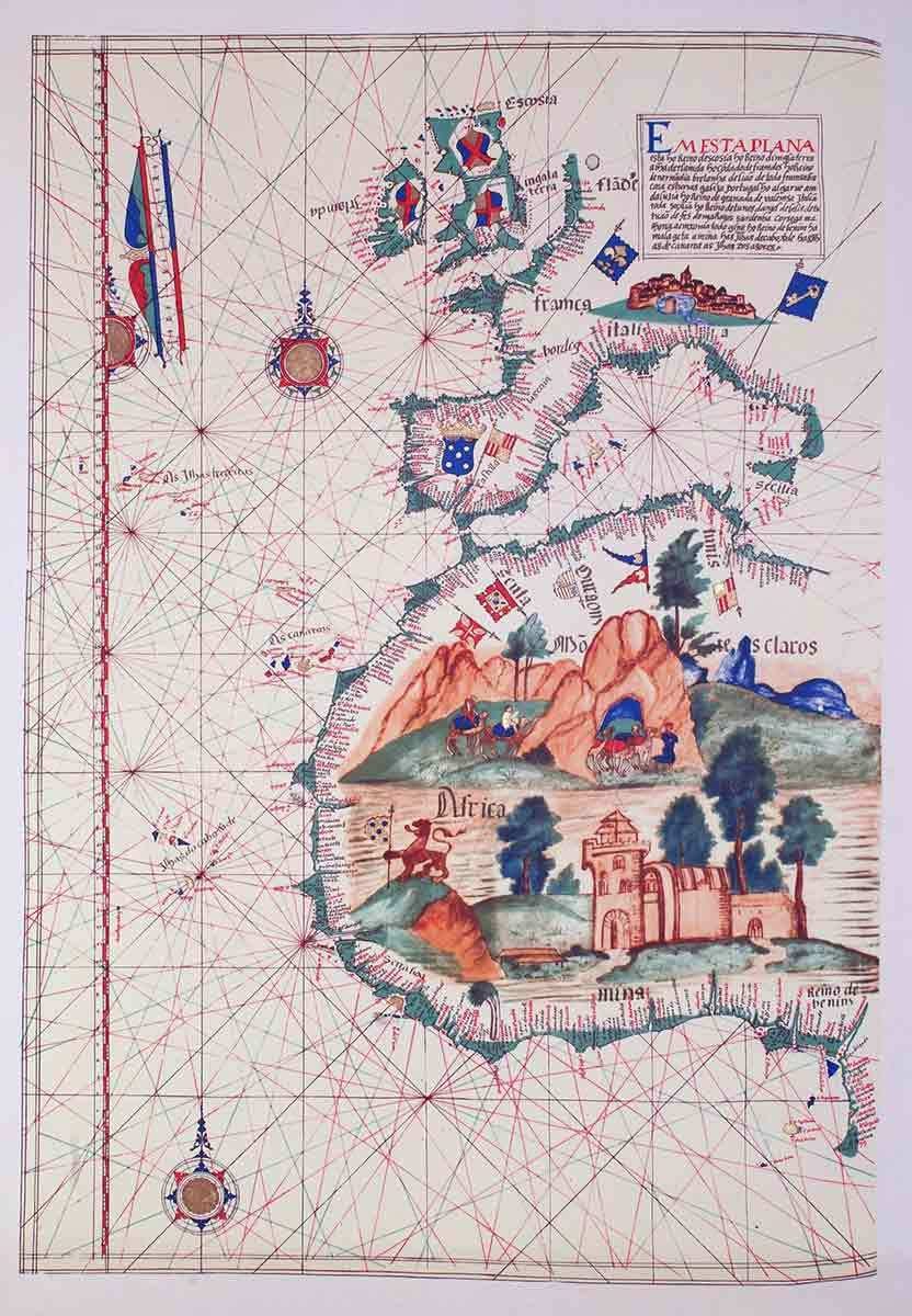 portuguese map west africa
