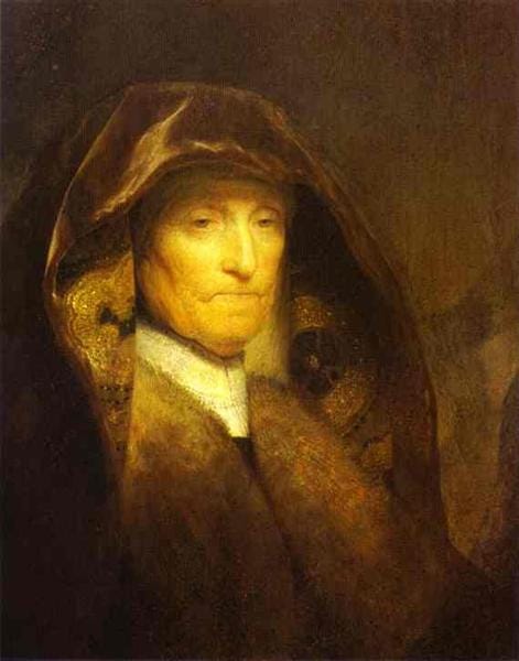 Portrait of the Artist's Mother, 1629 - 1631 - Rembrandt