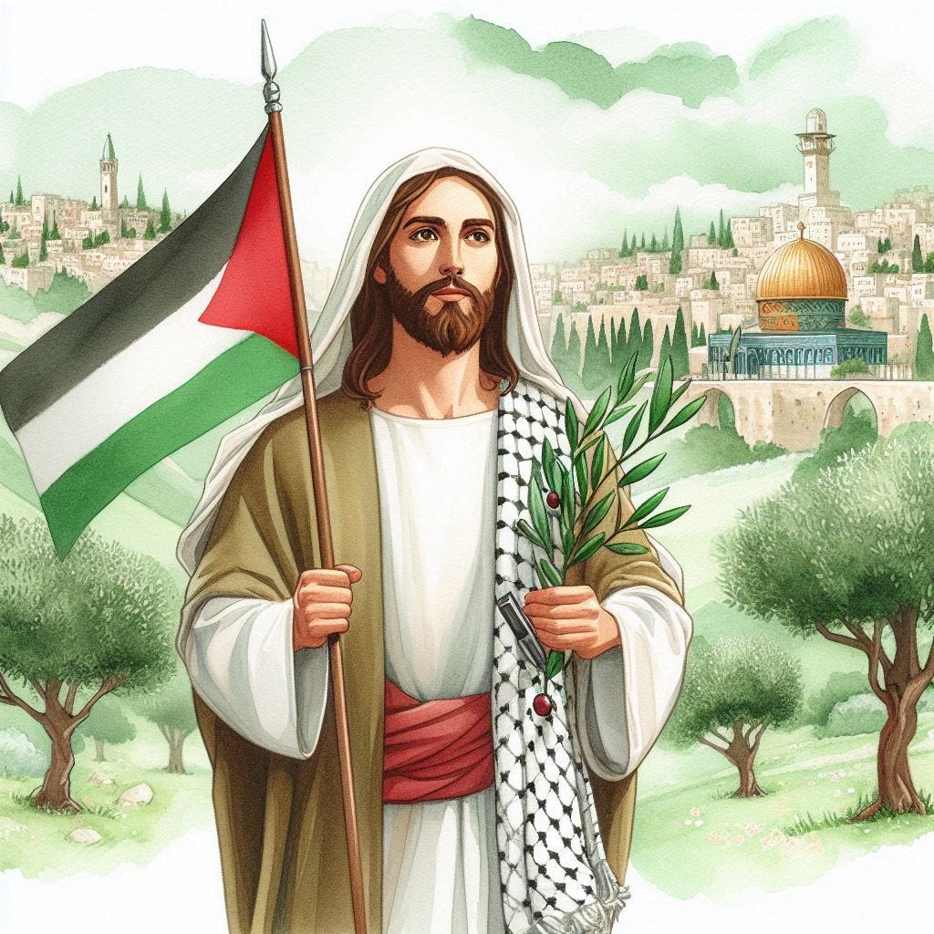 Jesus, the Palestinian by DominaIustitia on DeviantArt