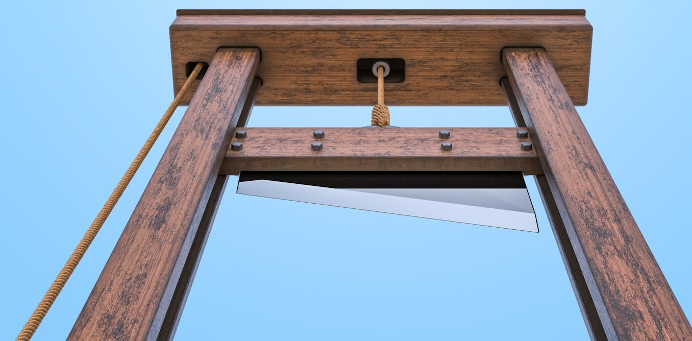 Why the guillotine may be less cruel than execution by slow poisoning