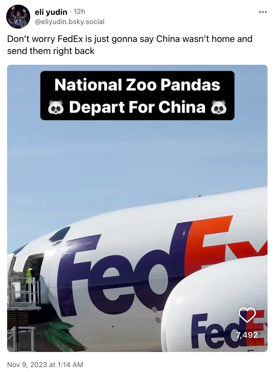 Don’t worry FedEx is just gonna say China wasn’t home and send them right back