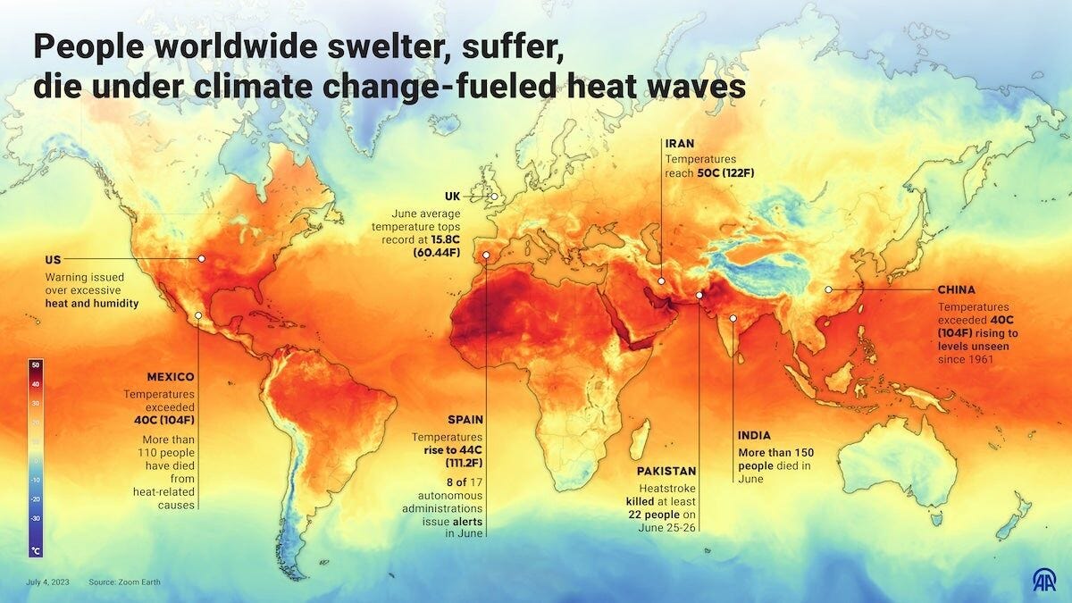 World Passes Highest Average Global Temperature Recorded - EcoWatch