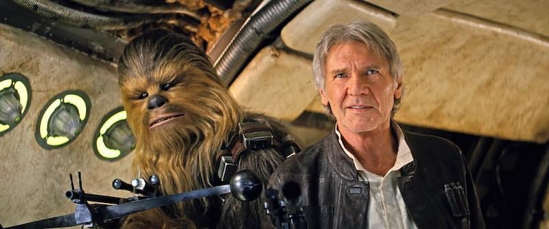 star wars VII - Han e Chewbacca