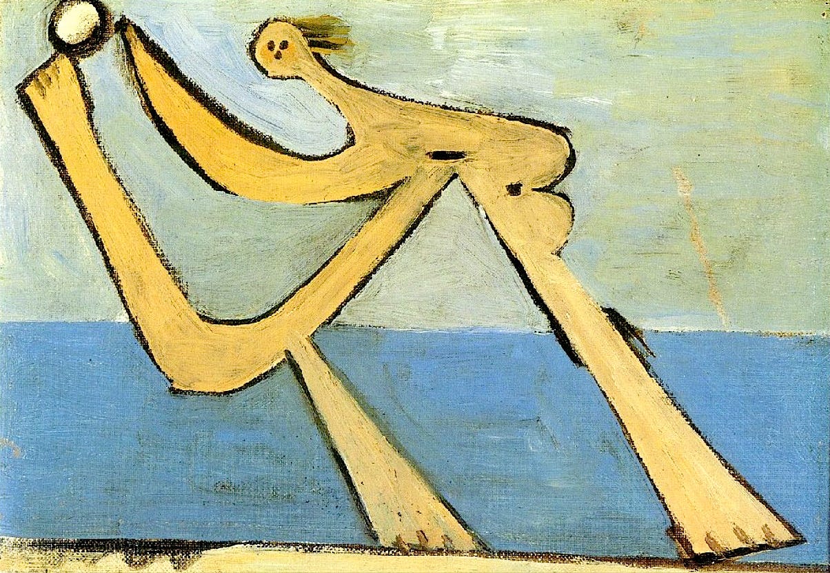 Baigneuse (also known as The Bather)
Pablo Picasso - 1928