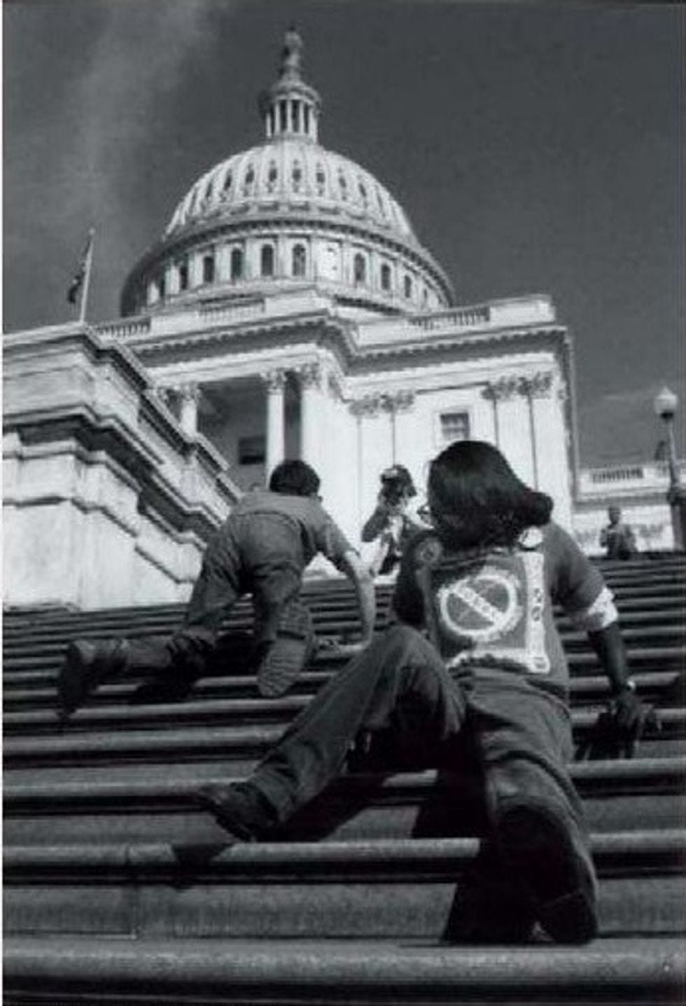 The 'Capitol Crawl,' 1990