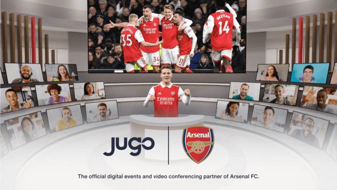 Jugo becomes our official digital events partner | Partner Activation |  News | Arsenal.com