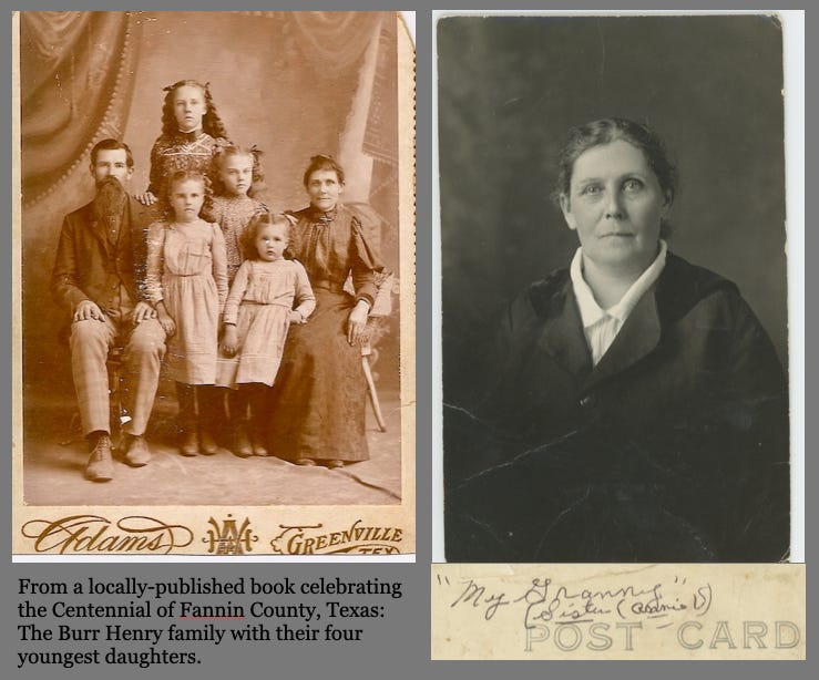 two old photos of Ella Latimer Henry two old photos of Ella Latimer Henry