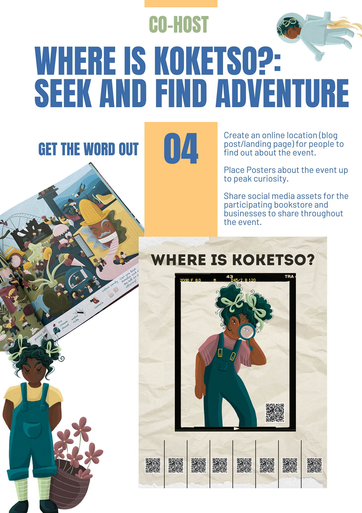 Author Nyasha Williams Where is Koketso?: Seek and Find Adventure 