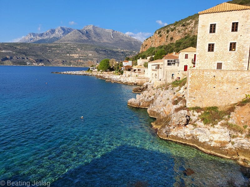 The village of Limeni, Greece