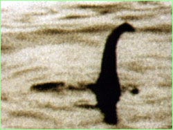 1934, the first image of "Nessie", the Loch Ness Monster