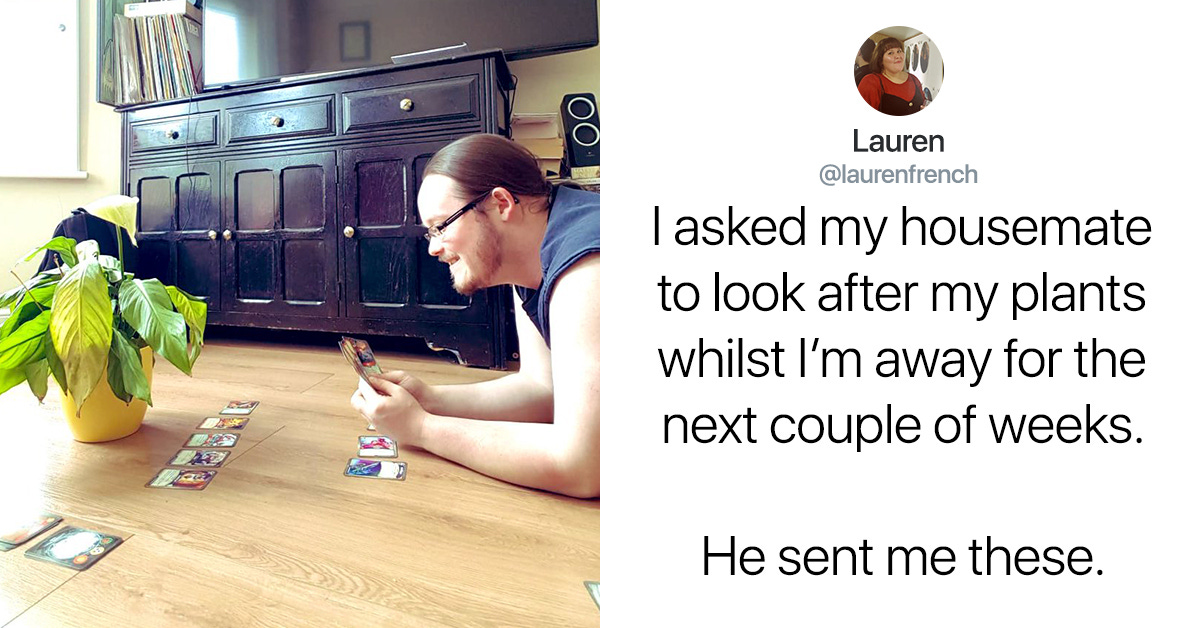 Woman Who Asks Friend To Plant Sit While She's Away Gets Funny Pics