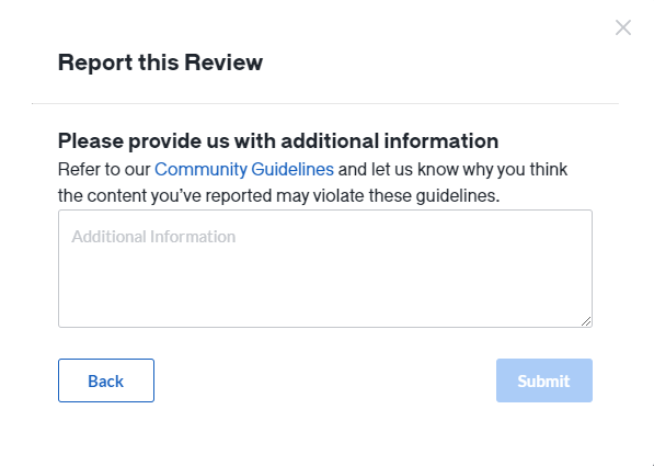 Report Glassdoor review