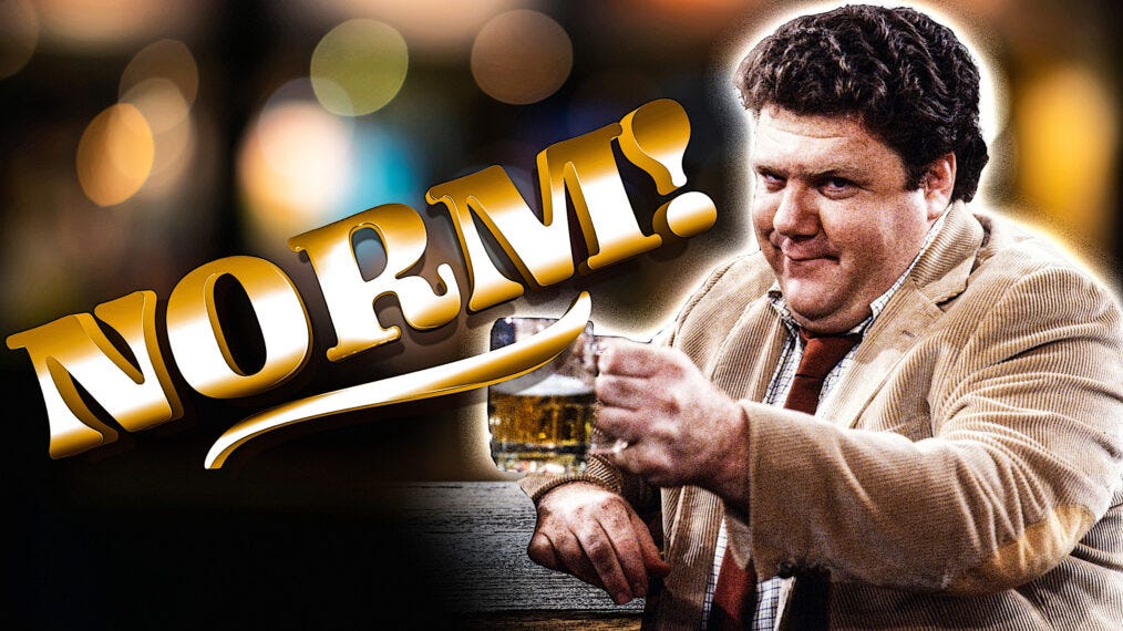 NORM! 10 Hilarious 'Cheers' Greetings for the Show's Most Lovable Loser