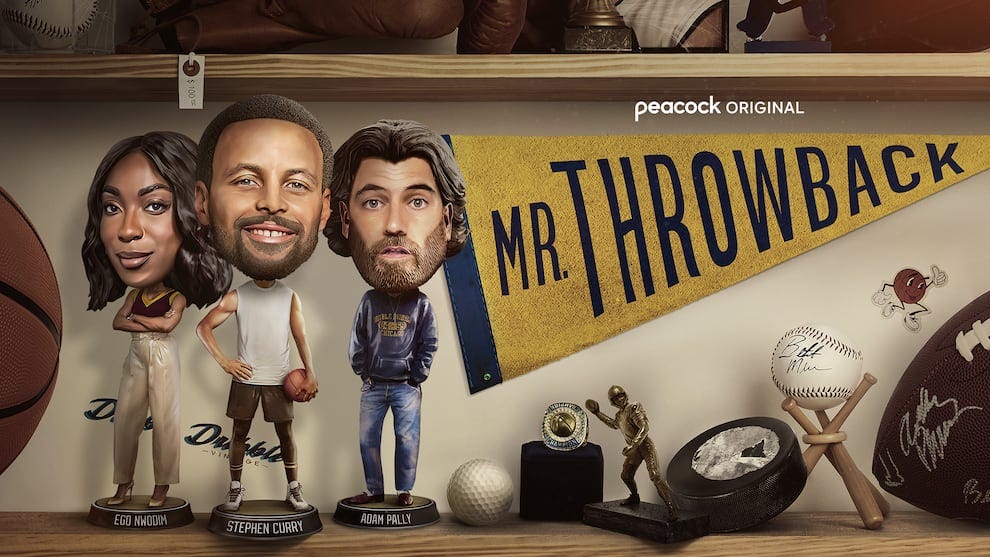 Review of Peacock's Mr. Throwback TV Show | Double Take TV Newsletter | Jess Spoll