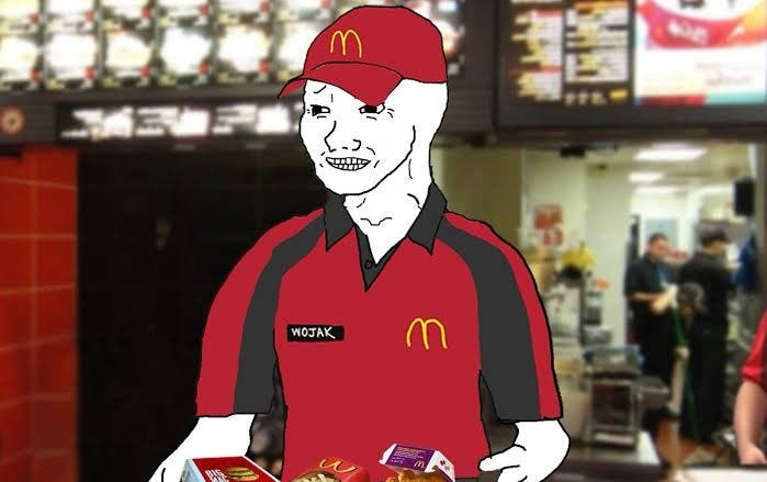 McDonalds Wojak | Fotos de memes, Memes, Chistoso