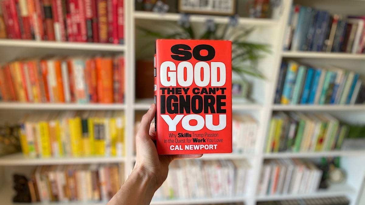 12 Cal Newport Quotes from 'So Good They Can't Ignore You'