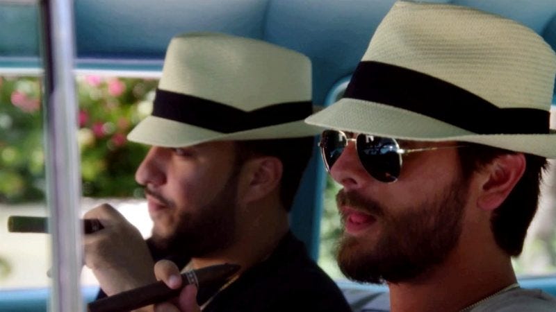 scott disick sucking up on french montana kuwtk 2016