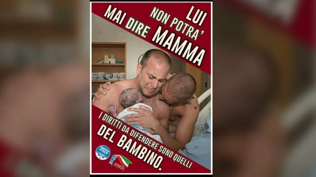 Birth photo from Toronto couple used without consent in anti-surrogacy by Italian far-right group