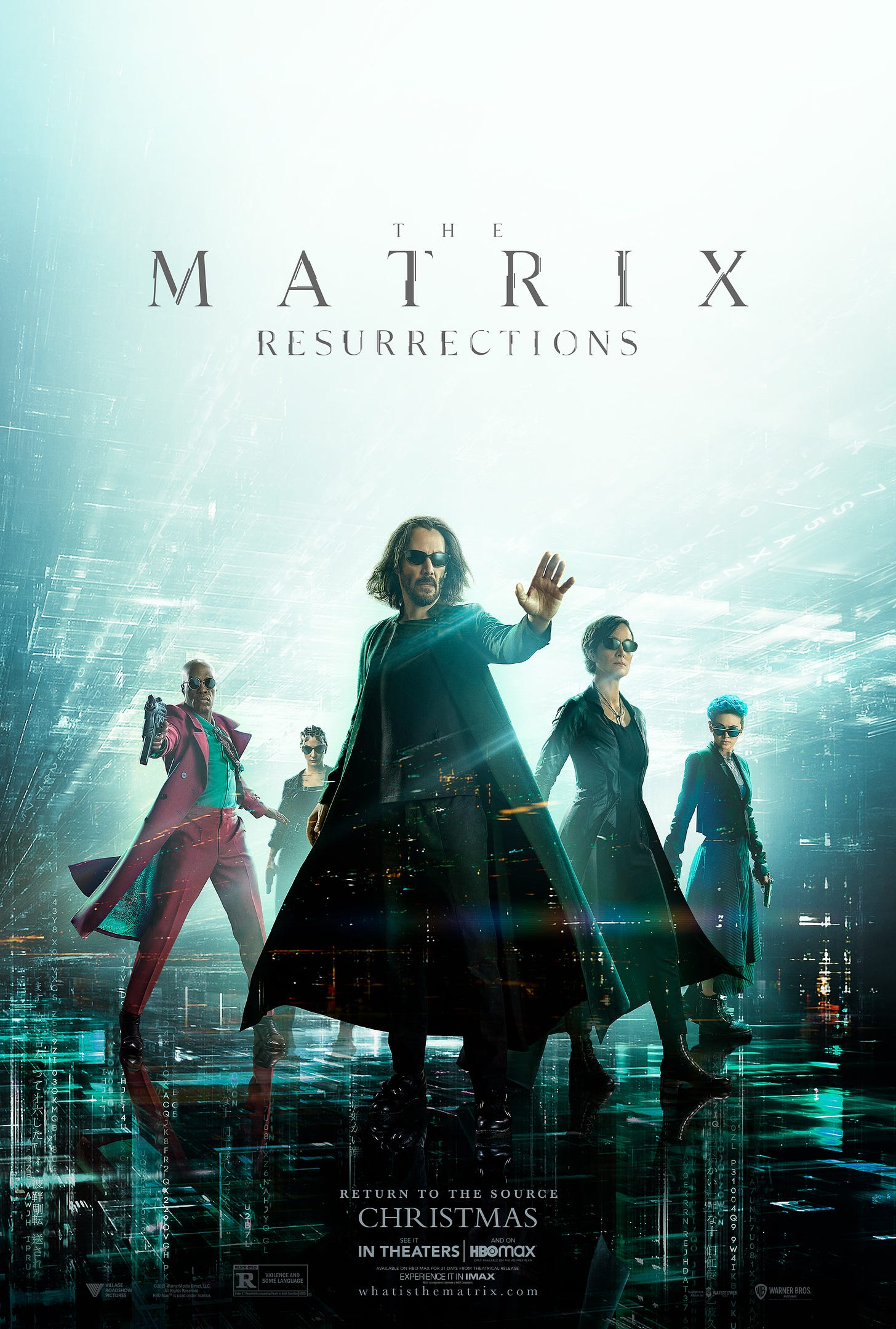Poster de The matrix ressurections.