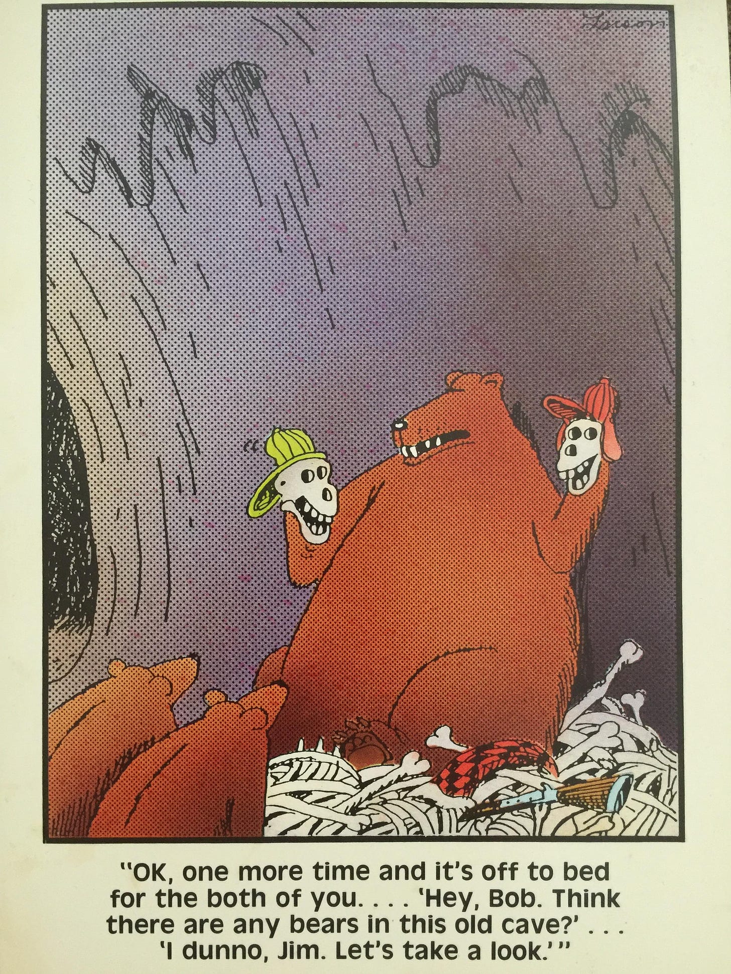 This Far Side card from 1984 I found while packing to move. : r/funny