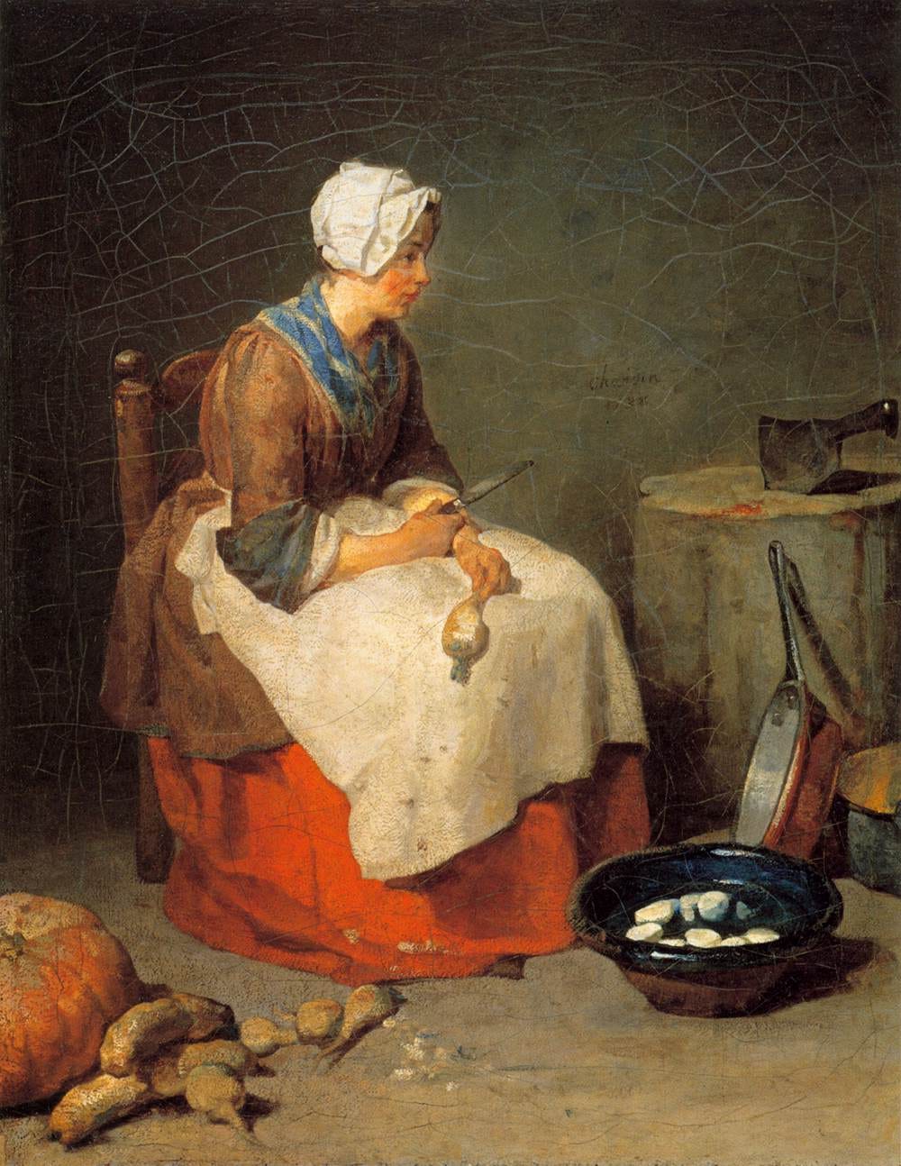 The Kitchen Maid (Chardin) - Wikipedia