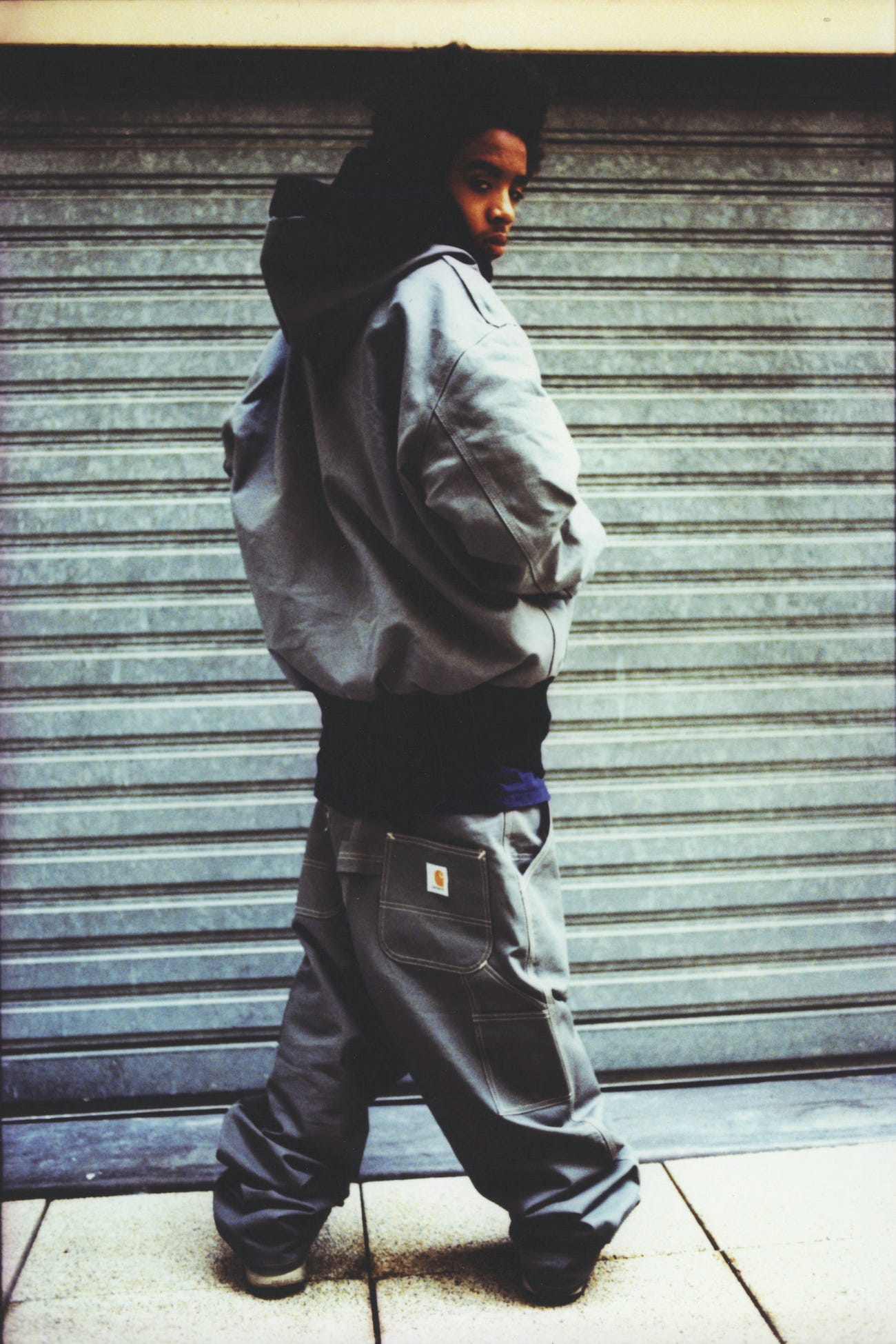 Carhartt WIP - Shyheim, an affiliate of the Wu-Tang Clan, photographed by Xavier De Nauw, mid-90s.