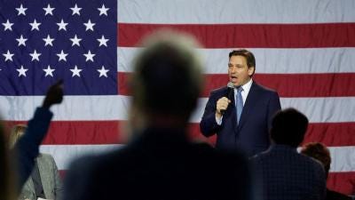 DeSantis says he'll 'counterpunch' against Trump attacks after kick...