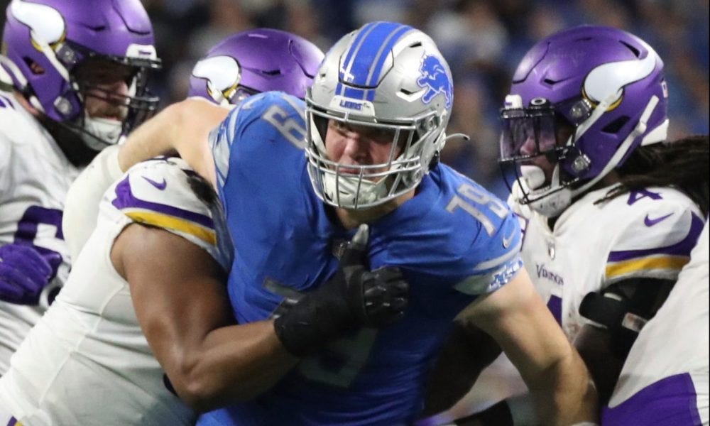 John Cominsky's focus and hustle earned him new life with the Lions