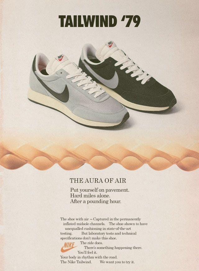 Nike Tailwind ad (1979)