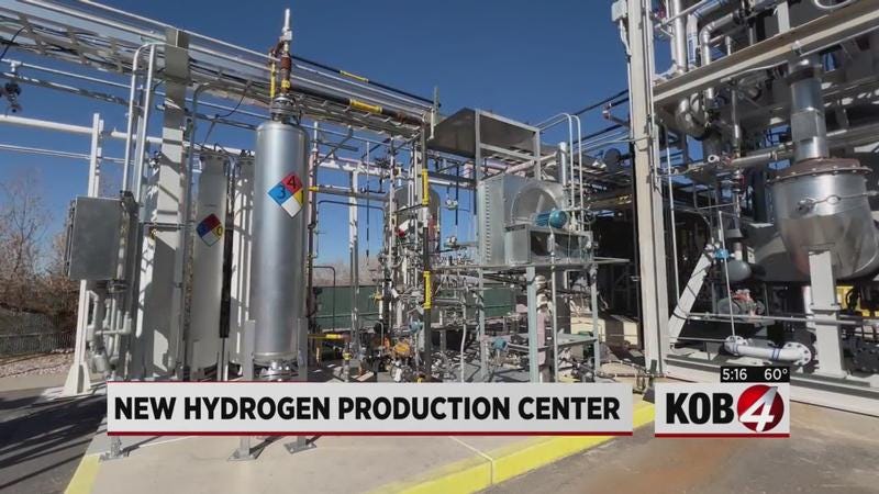 Inside Look: Hydrogen production center to open in the North Valley -  KOB.com