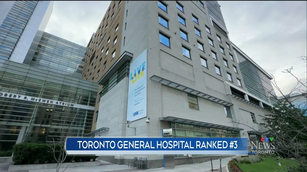 World's third best hospital? Newsweek says it's Toronto General