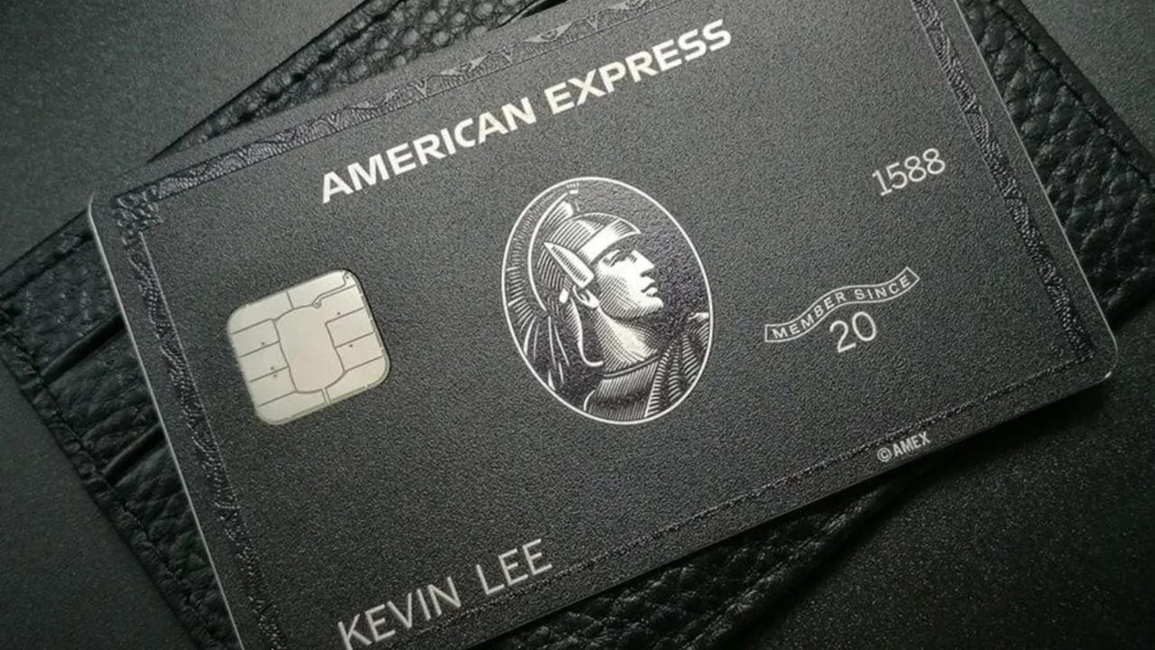 Tarjeta Centurion de American Express, la tarjeta de pago más exclusiva -  Luxinmo