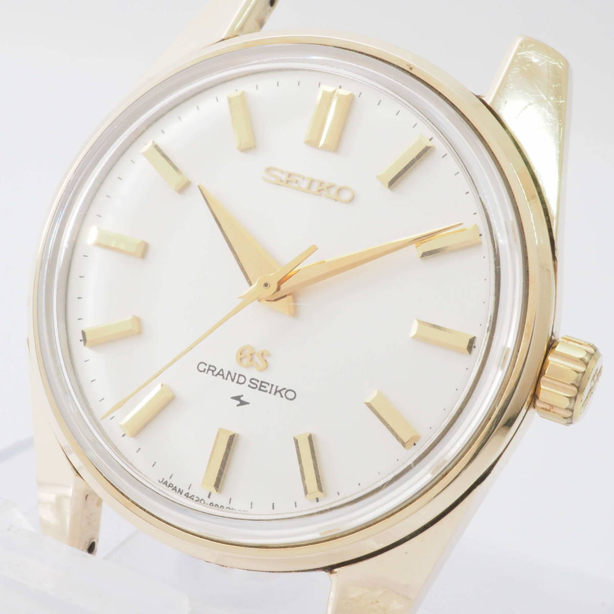 セイコー グランドセイコー 4420-9990 GRAND SEIKO 27石 手巻き CAPゴールド AD文字盤 GSメダル メンズ腕時計 フェイスのみ[8200283-BJ2