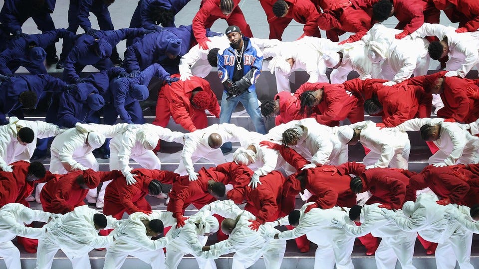 What Kendrick Lamar's Halftime Show Said - The Atlantic