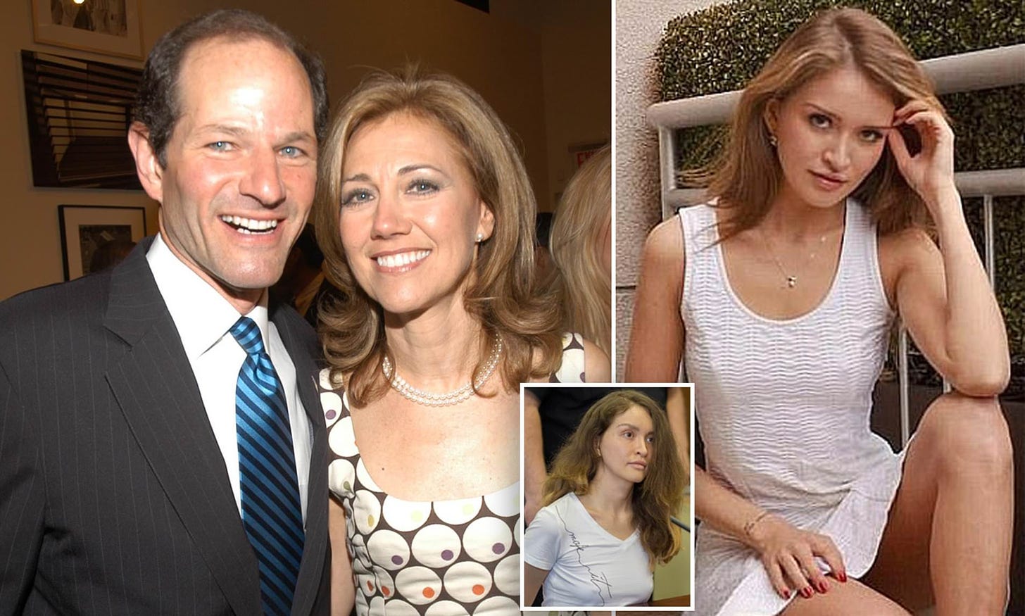 Former NY governor Spitzer used an alias at the hospital when he checked in  on the Russian escort | Daily Mail Online