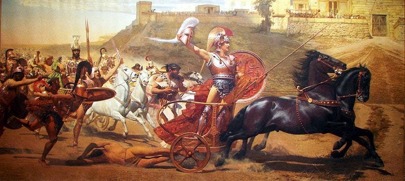 Achilles chose heroism instead of parenting