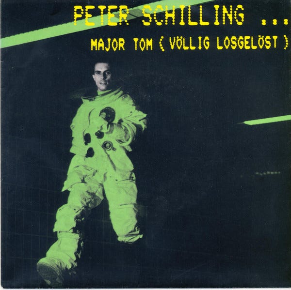 Peter Schilling – Major Tom (Völlig Losgelöst) – Vinyl (7", 45 RPM + 2  more), 1990 [r2551571] | Discogs