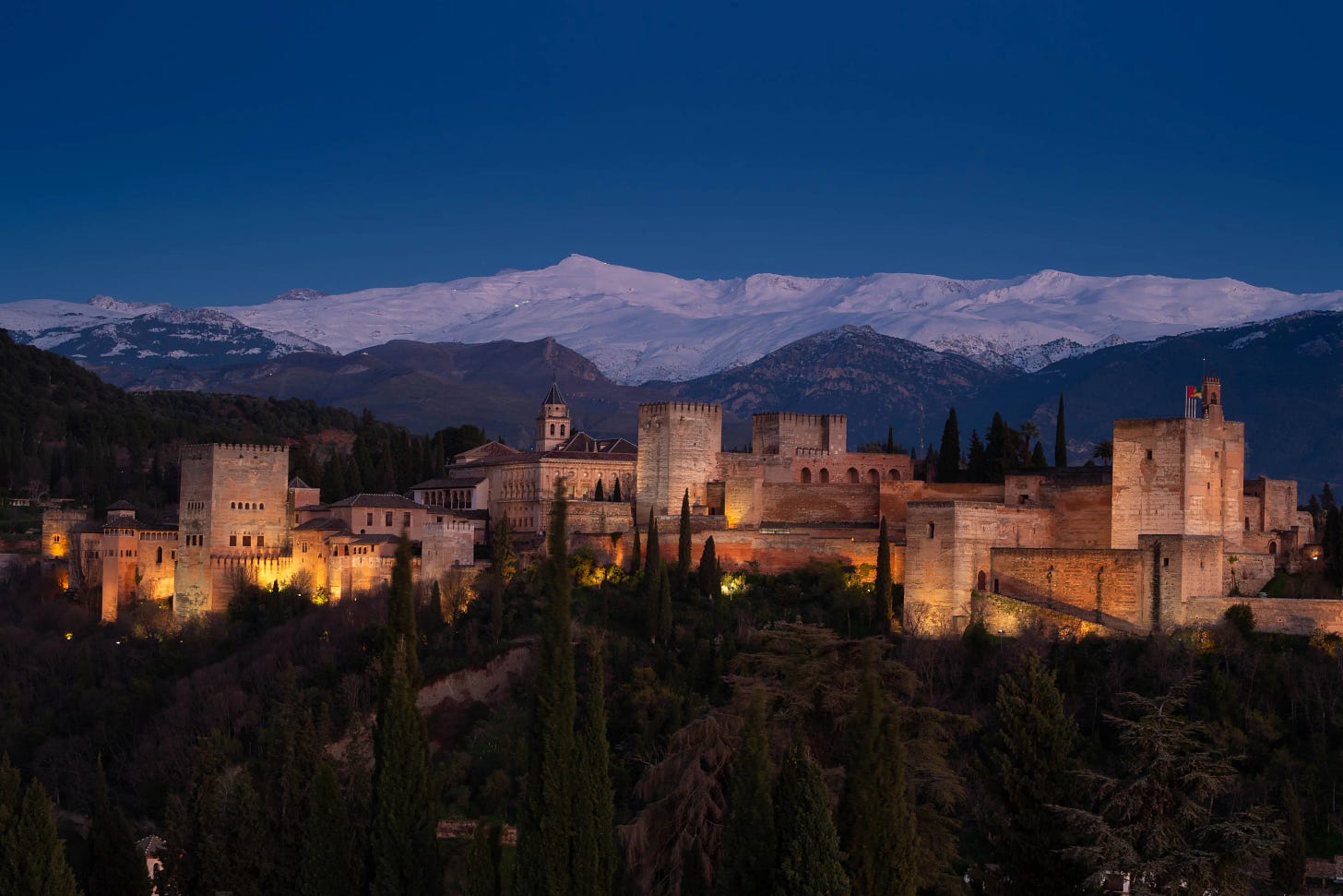 Espectacular fotografía de La Alhambra tomada por Pepe Marín