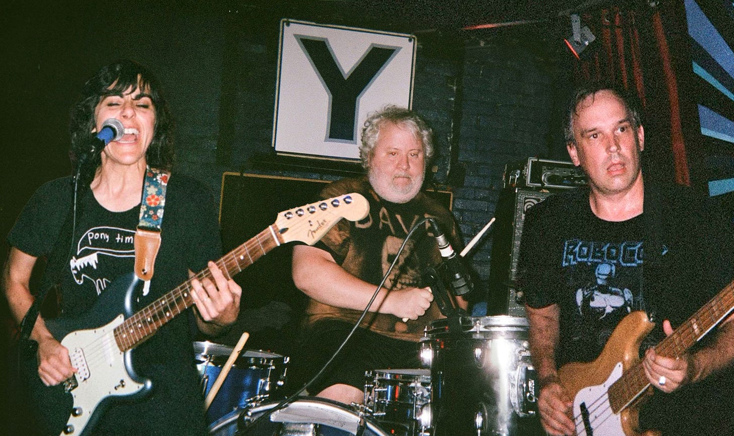 The band wimps playing a recent show